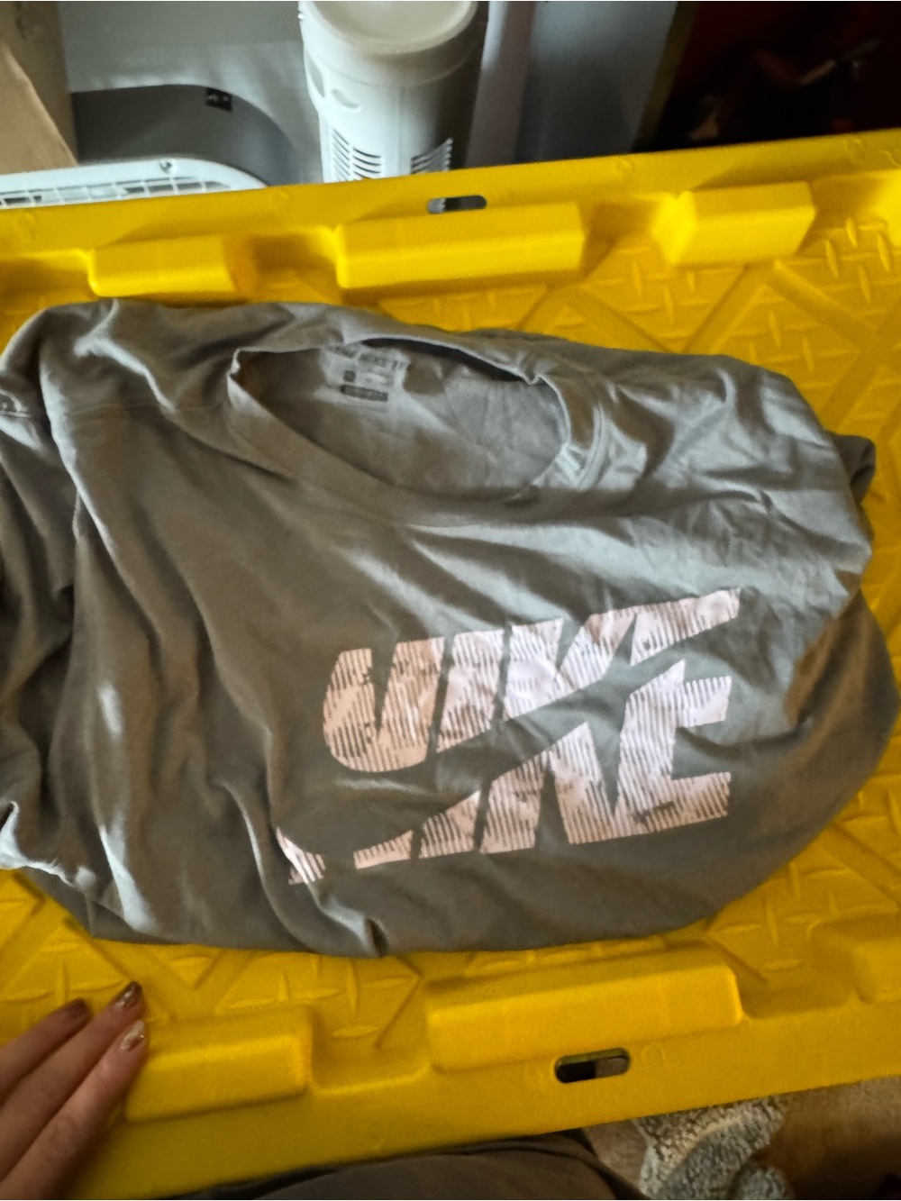 Nike women’s Gray Logo T-Shirt